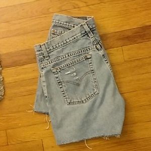 Vintage 90s Levi's Denim Cutoffs